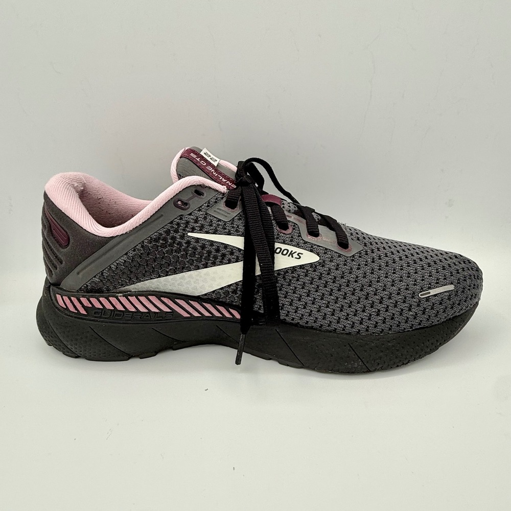 Brooks Adrenaline GTS 22 Womens Running Shoes Grey Pink 1203531B015 Size 9 B - Picture 6 of 14